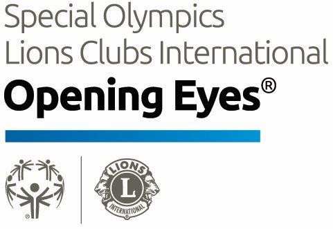 Special Olympics Opening Eyes heading.