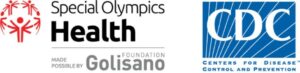 Special Olympics, Golisano Foundation and CDC logos.
