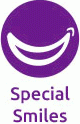Logo of a smile with the words "Special Smiles."